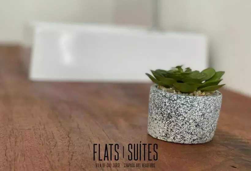 ペンション Lançamento Flats Suite Na Vila De São Jorge   Chapada Dos Veadeiros