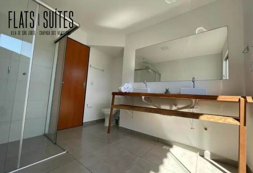 ペンション Lançamento Flats Suite Na Vila De São Jorge   Chapada Dos Veadeiros