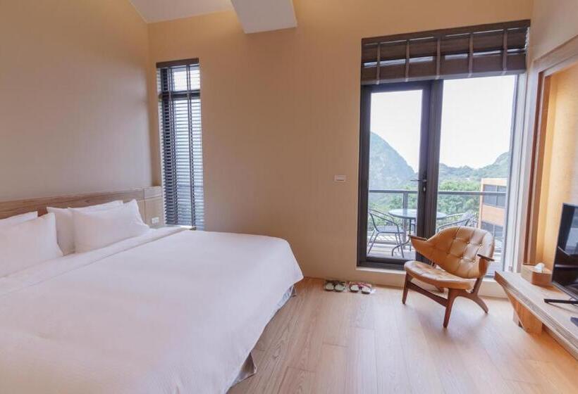 تختخواب و صبحانه 金漫會館 金瓜石九份景觀民宿 Jien Mount Villas