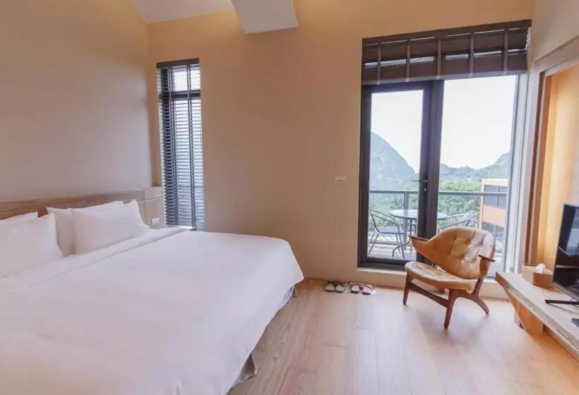 تختخواب و صبحانه 金漫會館 金瓜石九份景觀民宿 Jien Mount Villas