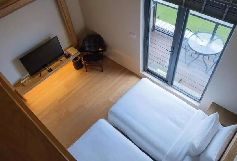 تختخواب و صبحانه 金漫會館 金瓜石九份景觀民宿 Jien Mount Villas