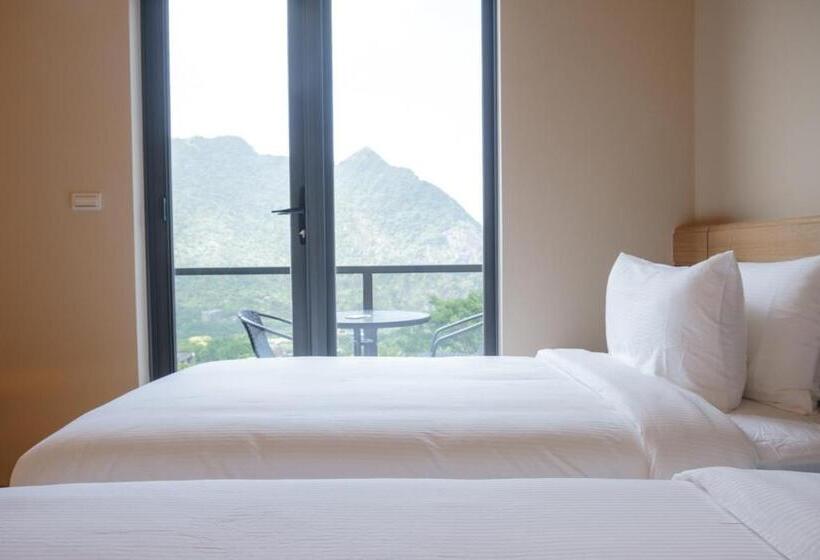 تختخواب و صبحانه 金漫會館 金瓜石九份景觀民宿 Jien Mount Villas