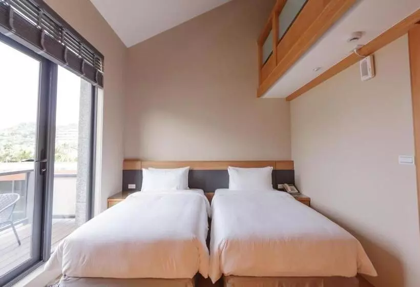 تختخواب و صبحانه 金漫會館 金瓜石九份景觀民宿 Jien Mount Villas