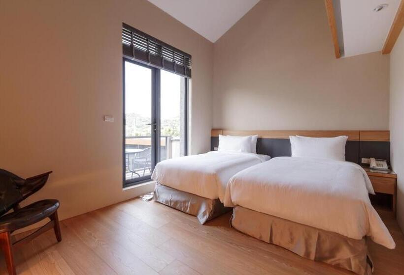 تختخواب و صبحانه 金漫會館 金瓜石九份景觀民宿 Jien Mount Villas