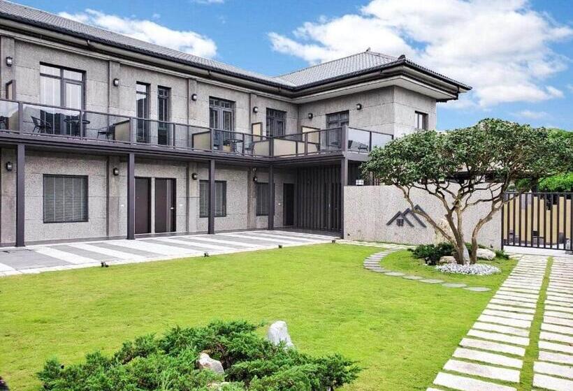 تختخواب و صبحانه 金漫會館 金瓜石九份景觀民宿 Jien Mount Villas