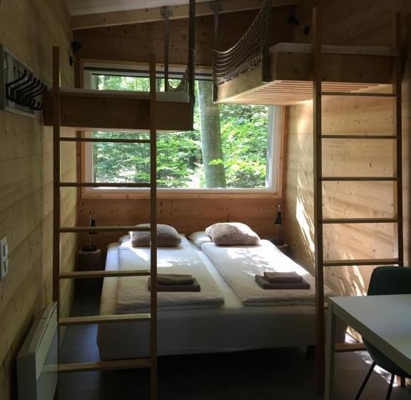 פנסיון Les Cabanes Du Mont