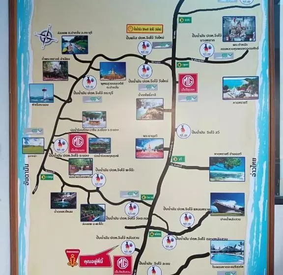 ホテル Jingjo  Lang Suan