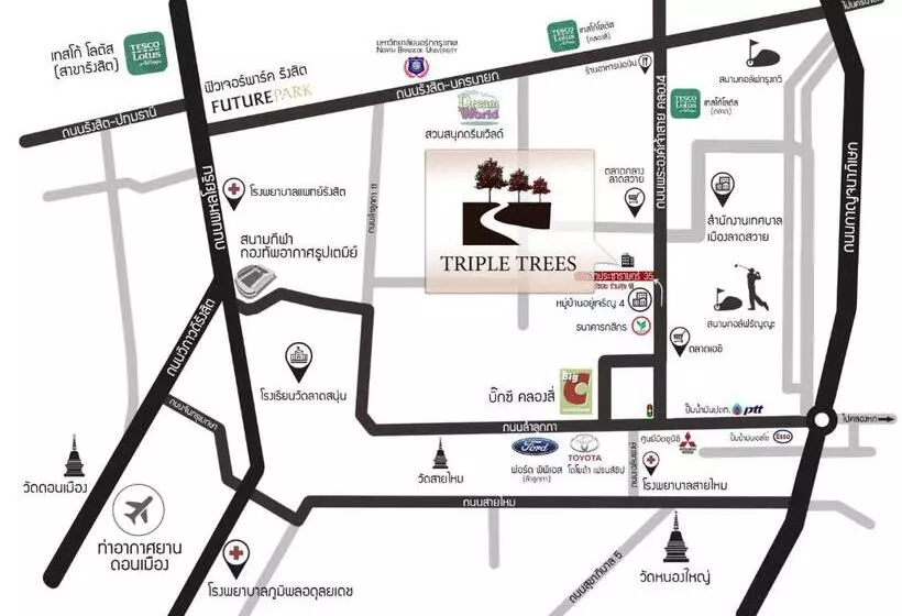 Lomakeskus Tripletreesvillage