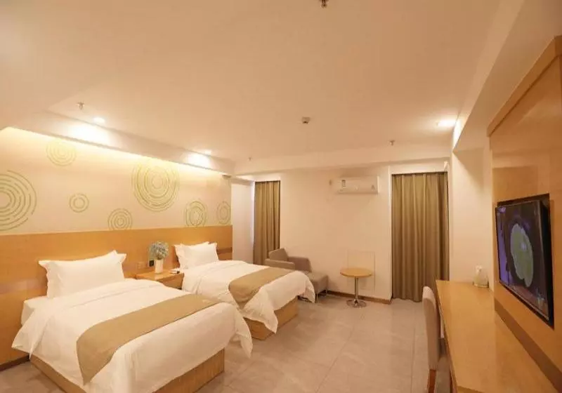 Hotelli Greentree Inn Haikou Chengmai Old Town Software Park Business