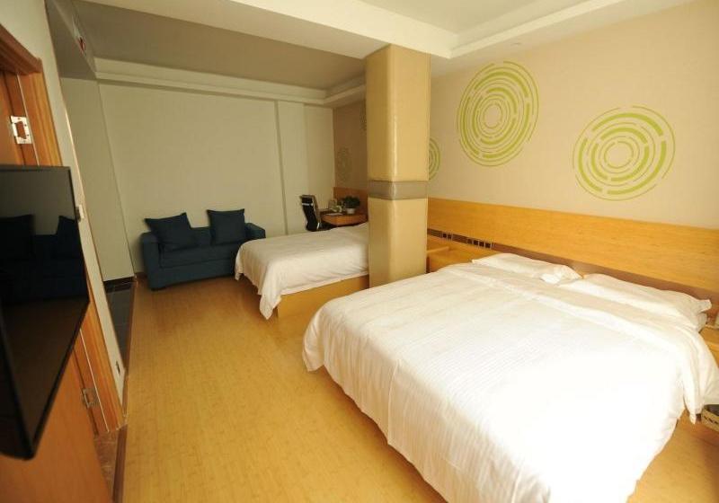 Отель Greentree Inn Yantai Laizhou Nan Road Unicom Building