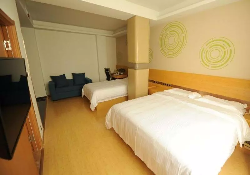 ホテル Greentree Inn Yantai Laizhou Nan Road Unicom Building