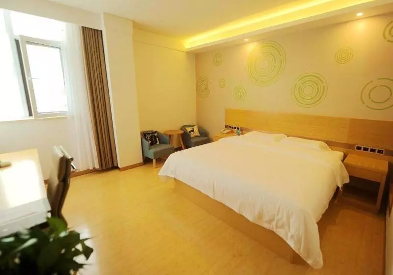 ホテル Greentree Inn Yantai Laizhou Nan Road Unicom Building