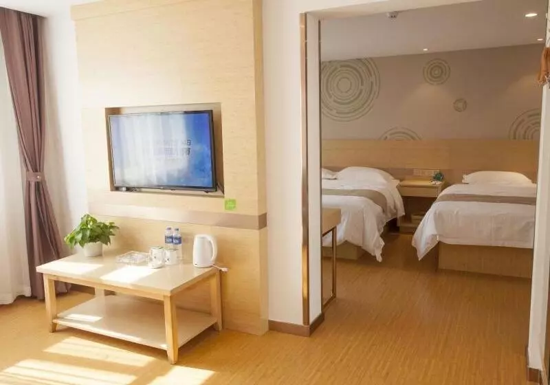 Hotelli Greentree Inn Zhangjiakou City Chicheng County Xiacheng Avenue Oriental Yijing Express