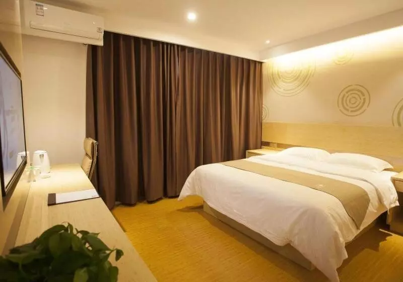 Hotelli Greentree Inn Zhangjiakou City Chicheng County Xiacheng Avenue Oriental Yijing Express