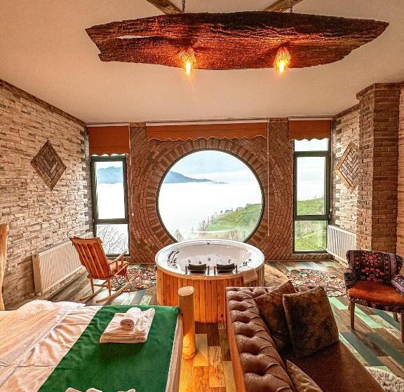 مبيت وإفطار Organic Village Bungalow