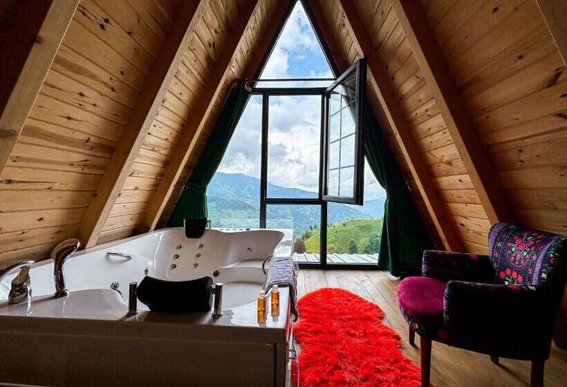 مبيت وإفطار Organic Village Bungalow