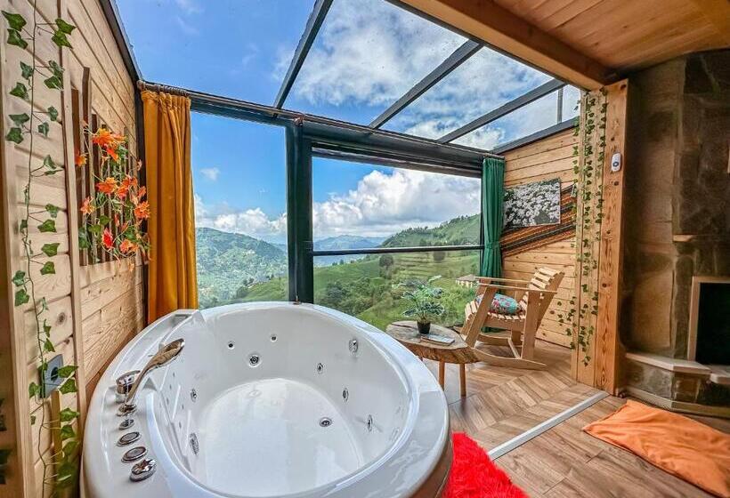 مبيت وإفطار Organic Village Bungalow