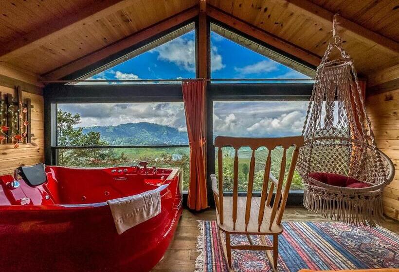 مبيت وإفطار Organic Village Bungalow