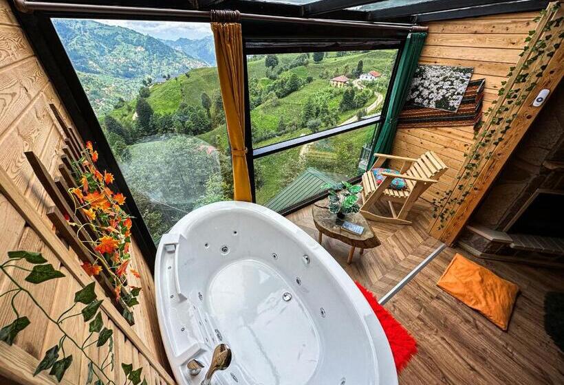 مبيت وإفطار Organic Village Bungalow