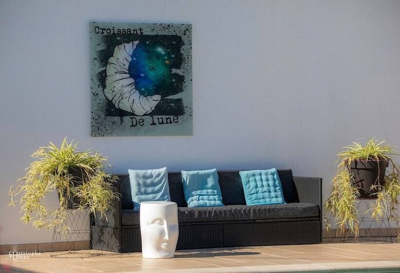 مبيت وإفطار Croissant De Lune