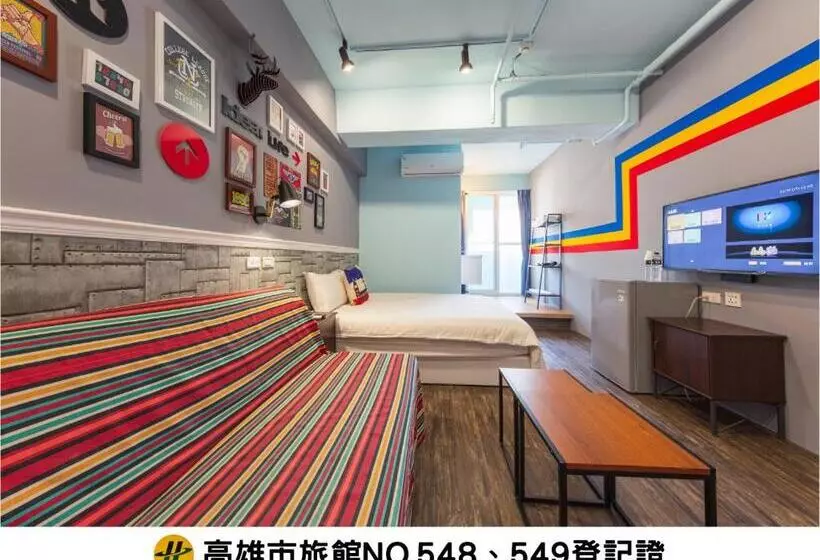 هاستل Kaohsiung I Hi