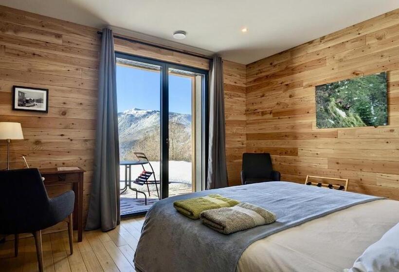تختخواب و صبحانه Balcons De Sorgeat Chambres D Hôtes Ecolodge En Montagne