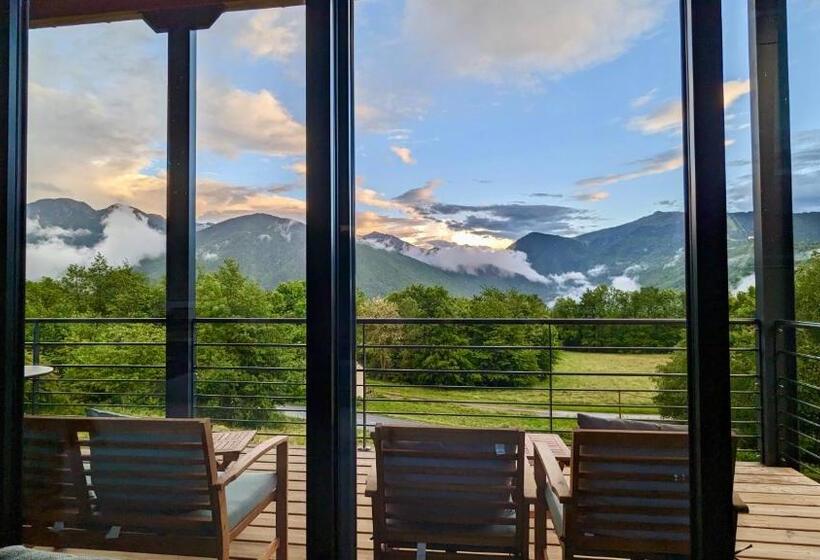 تختخواب و صبحانه Balcons De Sorgeat Chambres D Hôtes Ecolodge En Montagne