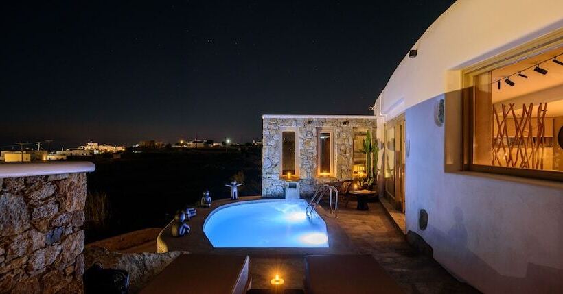 ペンション Vrachos Suites Mykonos