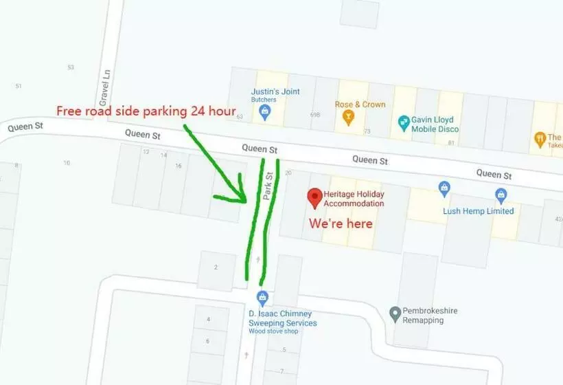 Aamiaismajoitus (B&B) Heritage Holiday Accommodation