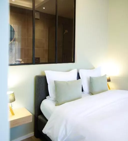 تختخواب و صبحانه Villa Les érables Restaurant Linea