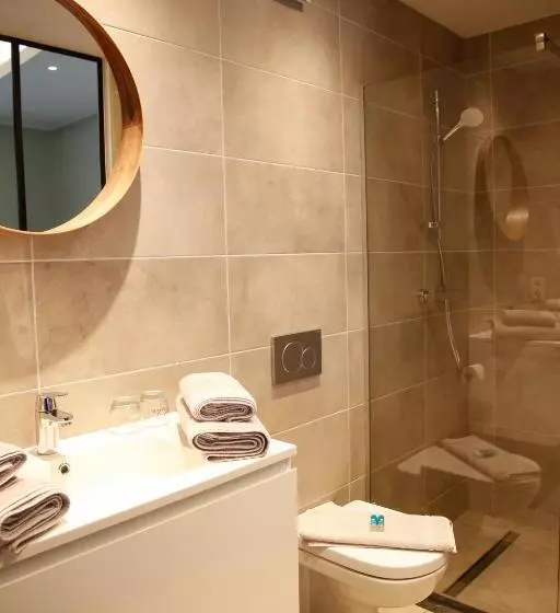 تختخواب و صبحانه Villa Les érables Restaurant Linea