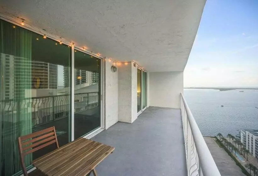 Luxurious 1br High Rise Condo Brickell Free Parking