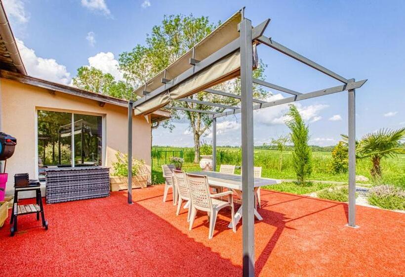 ペンション Agréable Studio Jacuzzi Extérieur