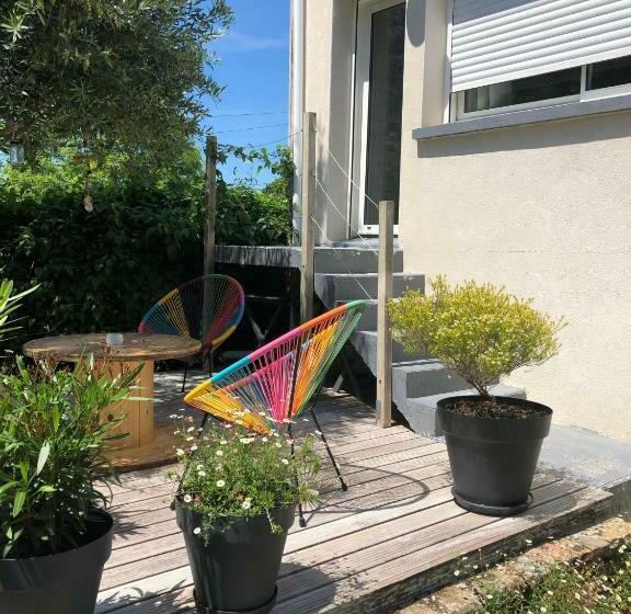 مبيت وإفطار Chambre D’hotes Golf Du Morbihan