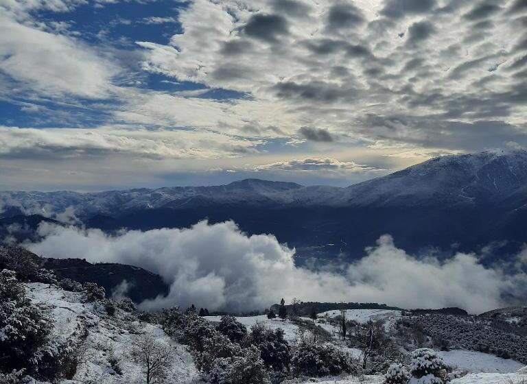민박 Alpujarra Guesthouse, Habitaciones En Un Cortijo Sostenible Y Aislado En Medio De La Nada En Parque