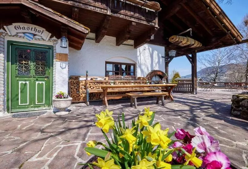 Aamiaismajoitus (B&B) Appartements Gasthof Schleifmühle Unterammergau