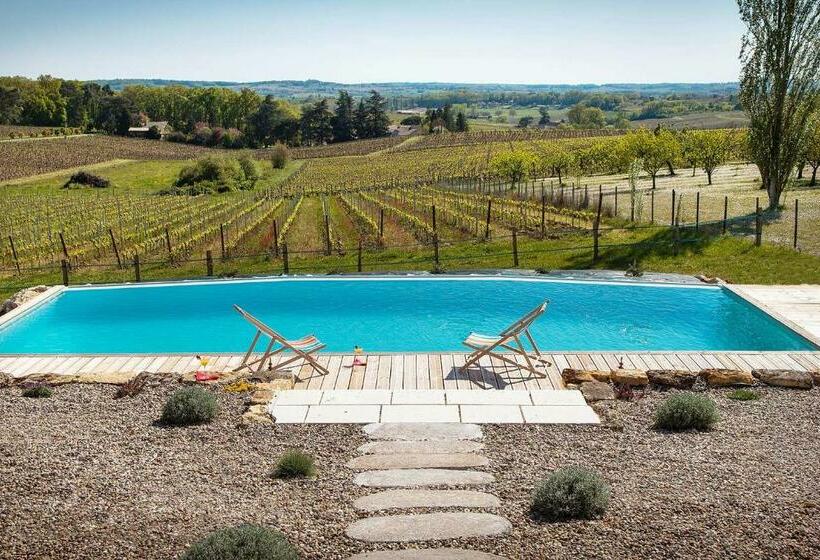 민박 Les Cabanes De Monbazillac