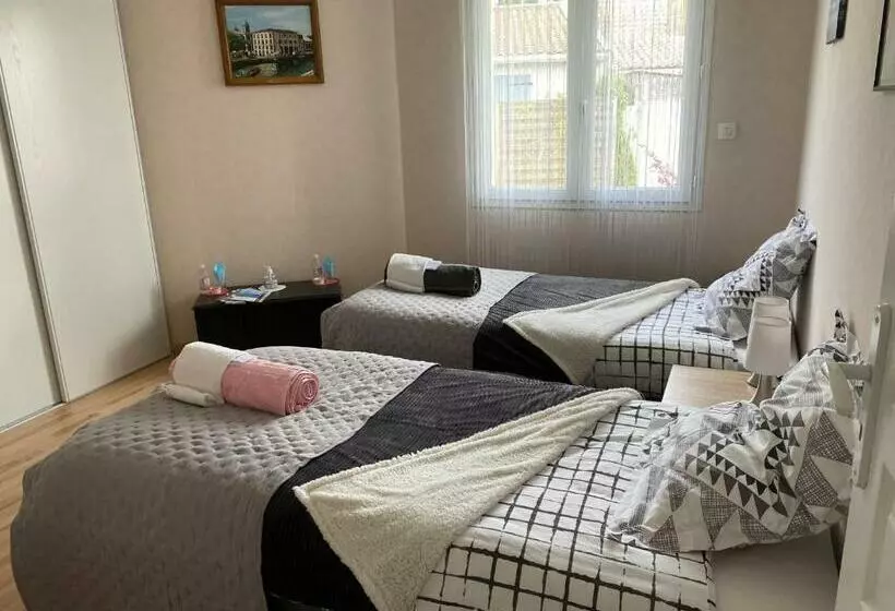 Aamiaismajoitus (B&B) Le Teich Tranquille