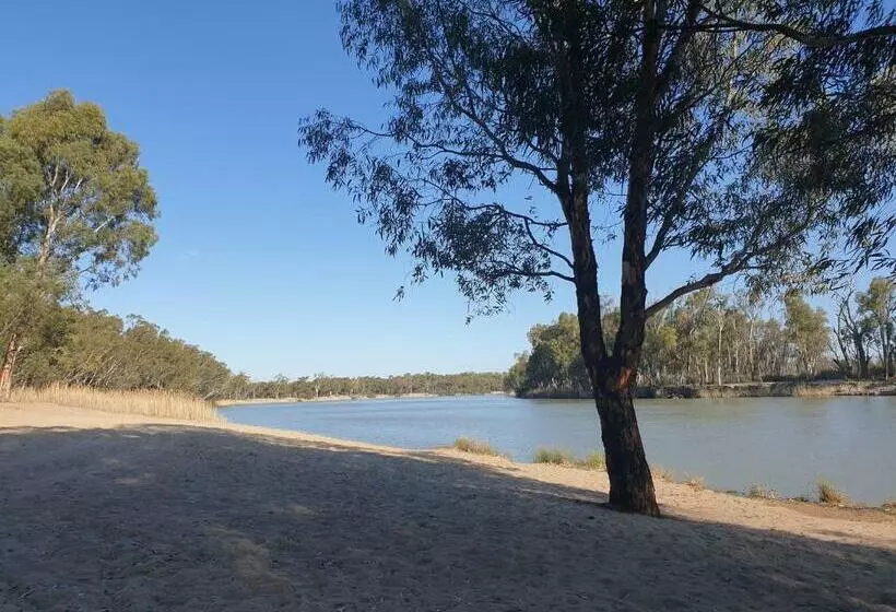 ペンション Riversands Rest Accommodation Paringa Coobah Cottage