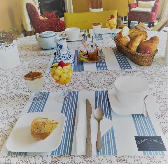 ベッドアンドブレックファースト Chambre D Hôtes De Verdigné Piscine Chauffée Parking Wifi