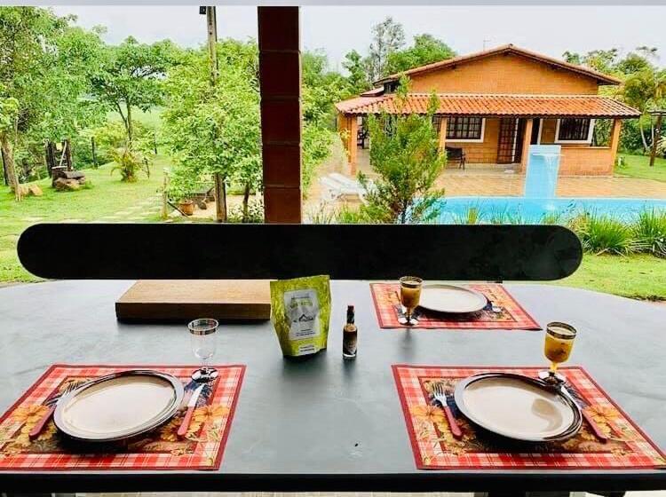 بنسيون Aconchego Na Montanha Com Banheira De Imersão E 5 Suítes 7,5km Do Centro águas De Lindóia