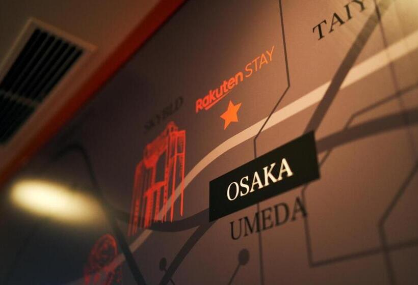 پانسیون Rakuten Stay Osaka Station North Deluxe Fourth