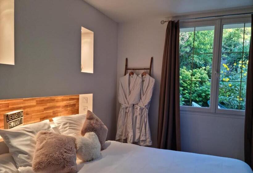 بنسيون L évasion Romantique Suite De Charme Avec Spa Privé à 20min De Paris Et Au Calme En Lisière De La Fo