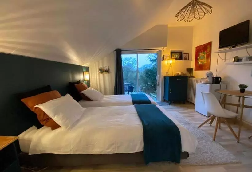 Majatalo La Chambre D Hotes De Marie Indépendante Et Sa Terrasse Avec Vue Panoramique Proche Alpes Mancelles