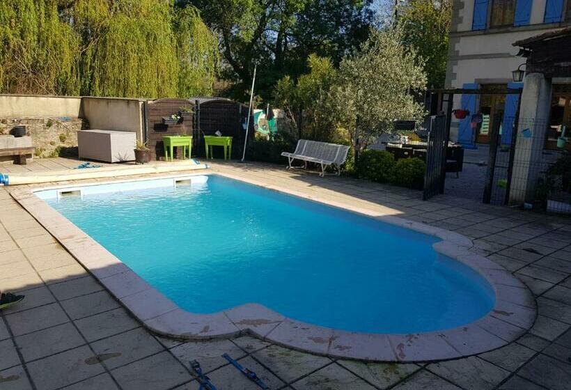 住宿加早餐  Chambres D Hôtes De La Vernassonne Avec Wifi Gratuit