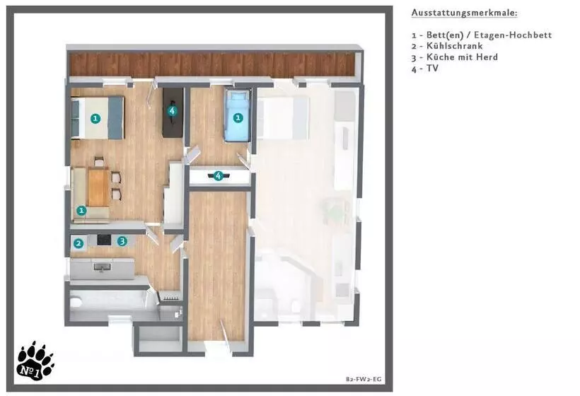 Numero1 Pension Und Cafe