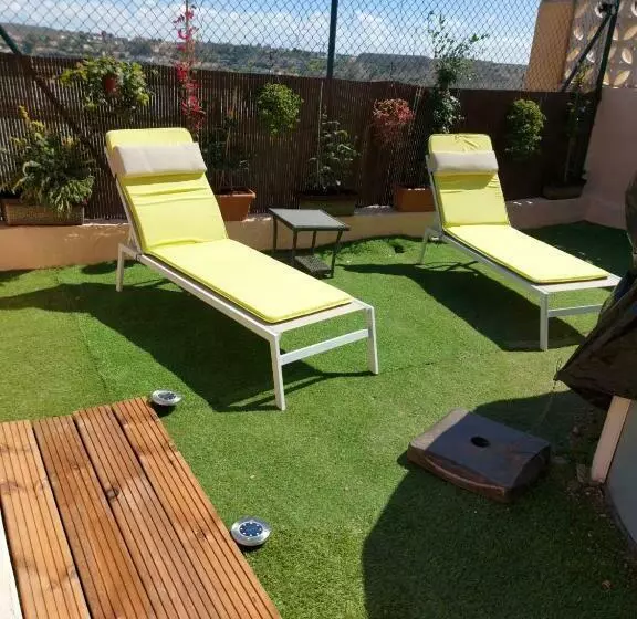 پانسیون Habitación De Lujo Privada Con Piscina Y Terraza
