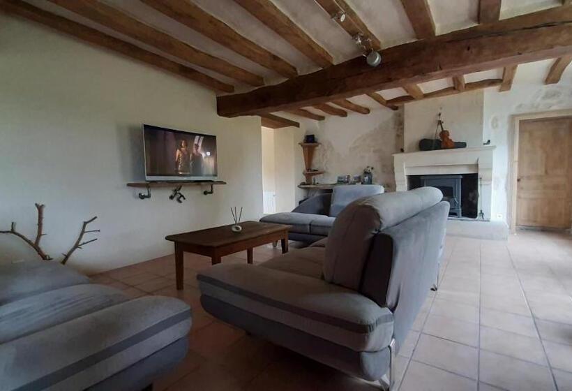 مبيت وإفطار La Berrycurienne Proche Du Zoo De Beauval Saint Aignan Avec Sdb, Wc Et Spa Privatif Pour Chaque Cham