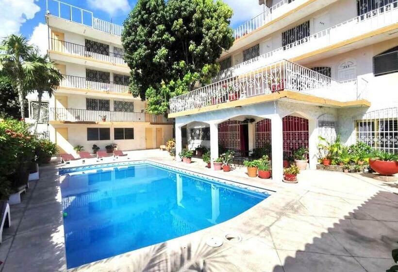 فندق Magallanes Con Cocineta 100 Metros De Playa