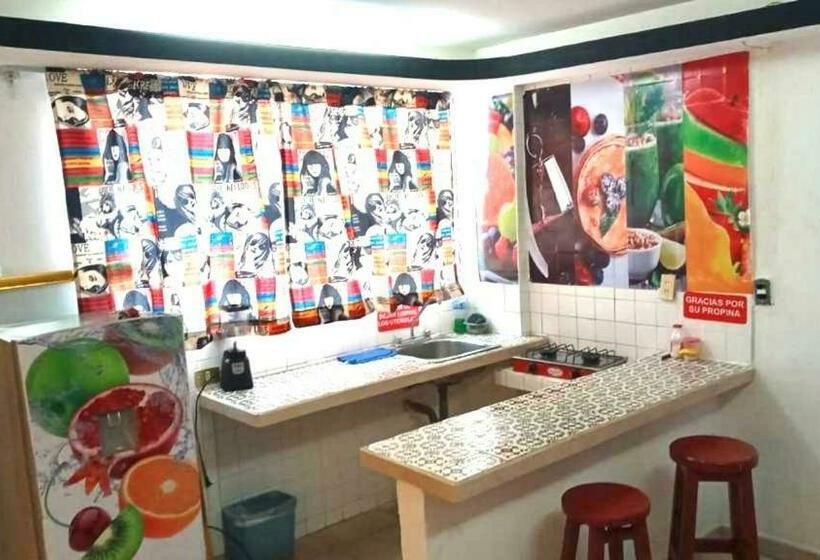 فندق Magallanes Con Cocineta 100 Metros De Playa